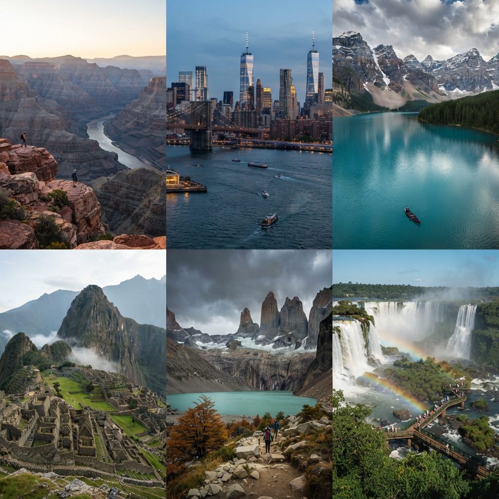 dream bucket list travel destinations in the Americas
