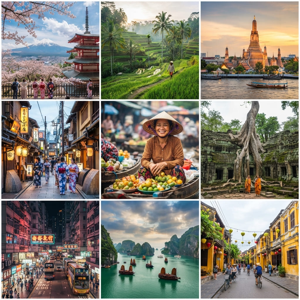 best bucket list travel destinations in Asia