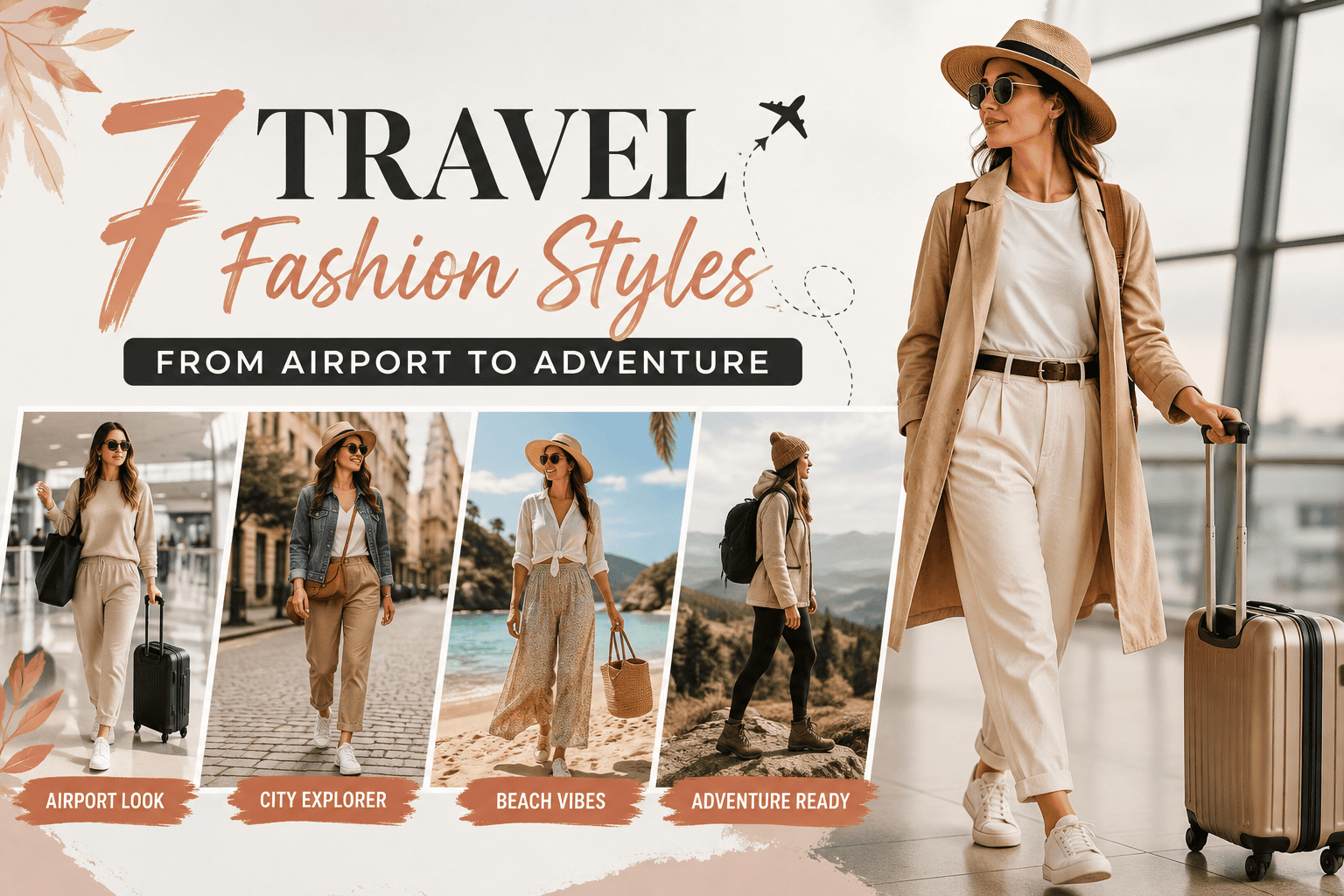 Travel Fashion for the Airport: Comfortable, Stylish & TSA-Friendly