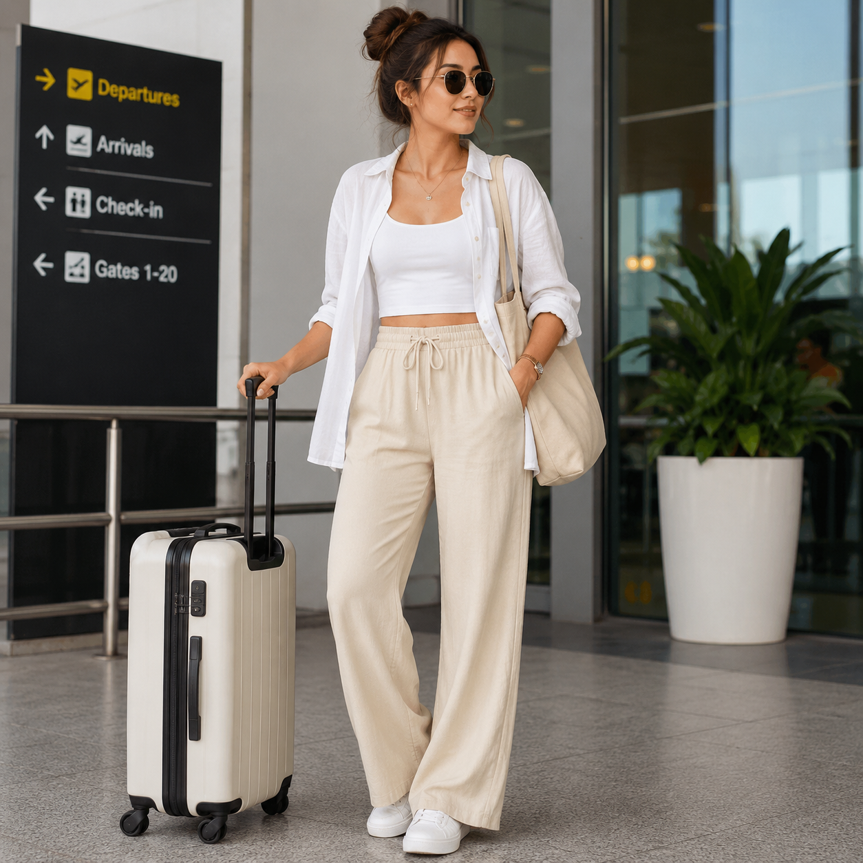 travel outfit summer