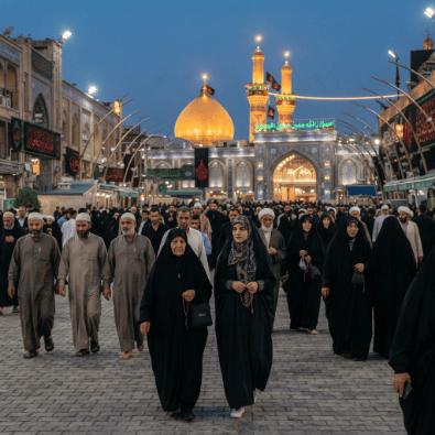 Loose and modest clothing for the Best Travel Outfit for Karbala Ziyarat