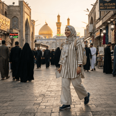 Best Travel Outfit for Karbala Ziyarat for long walking and comfort