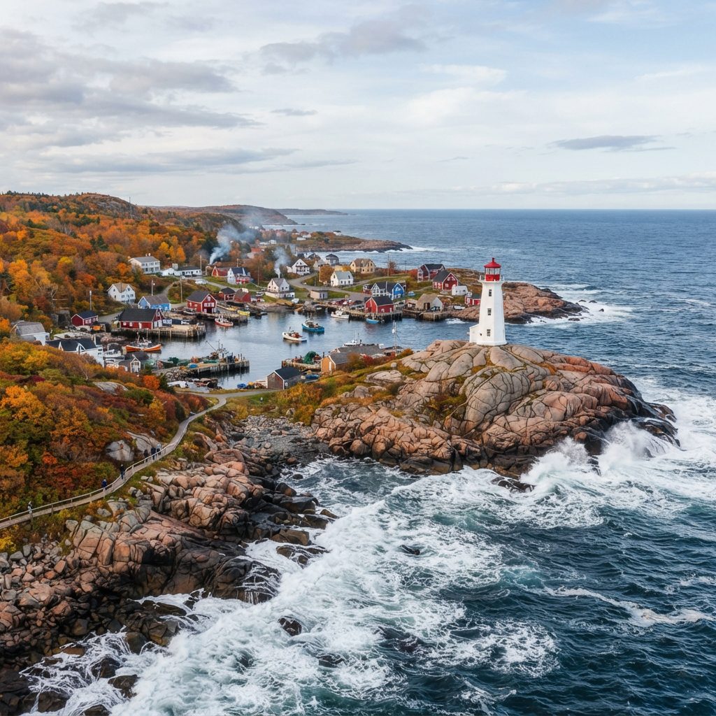 Maine USA scenic coastline among the best travel places