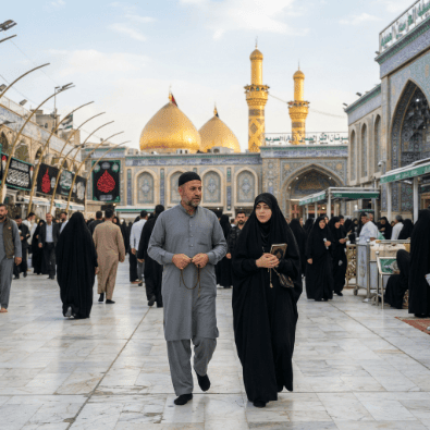 Modest Best Travel Outfit for Karbala Ziyarat following Islamic guidelines