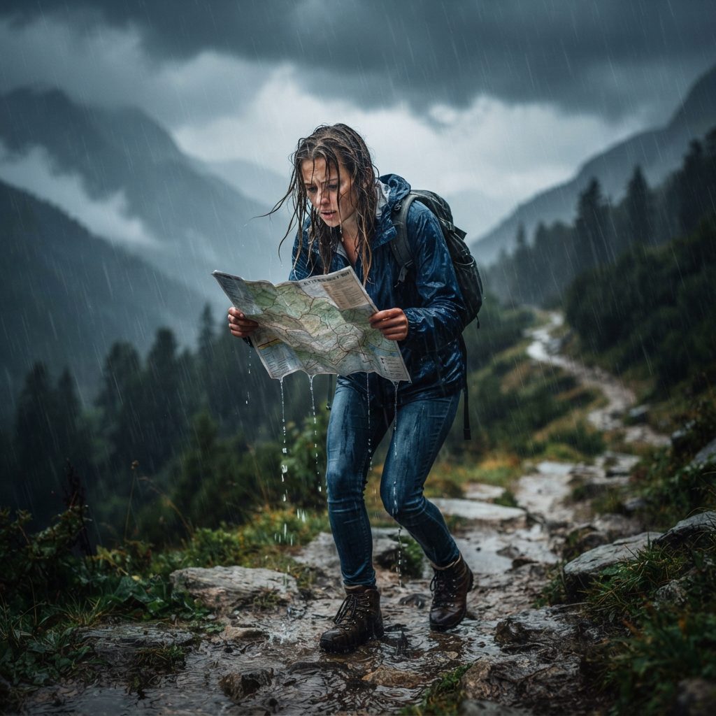 Check the weather before traveling