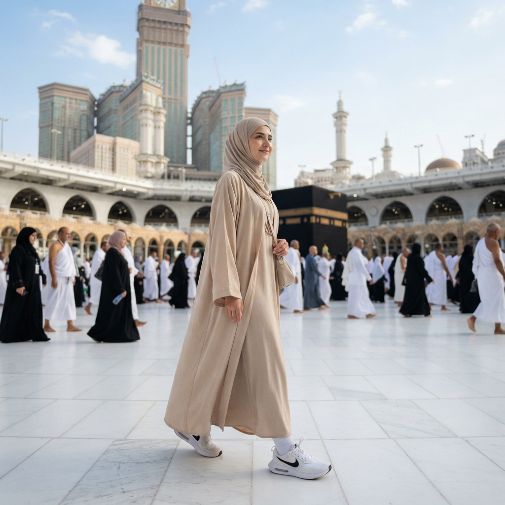 Comfortable Travel Outfit Umrah for long walks