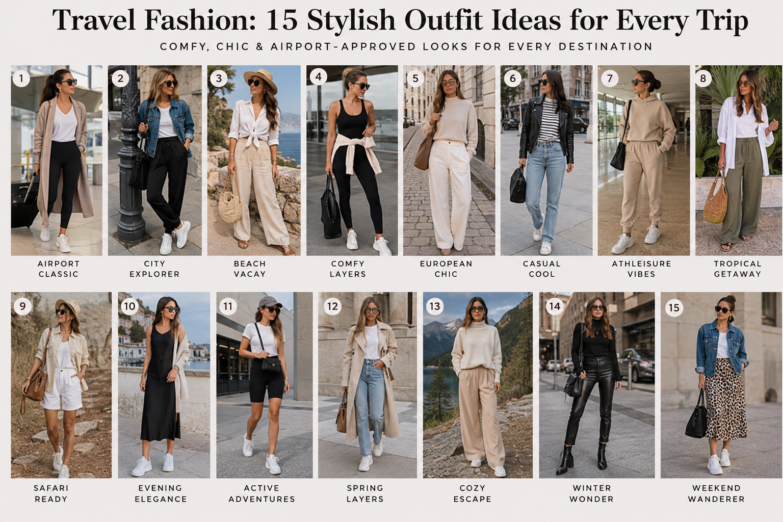 : Travel Fashion: